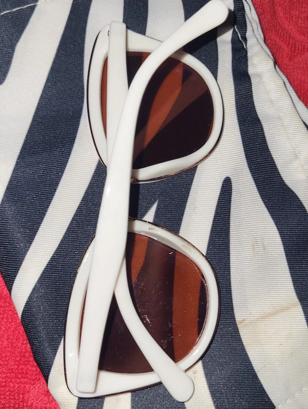 Women's White Sunglasses